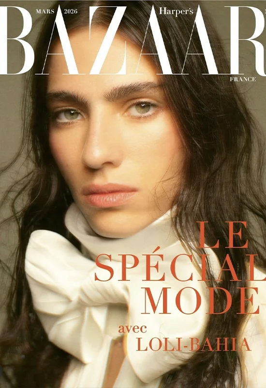 Couverture de Harper’s Bazaar avec Loli Bahia